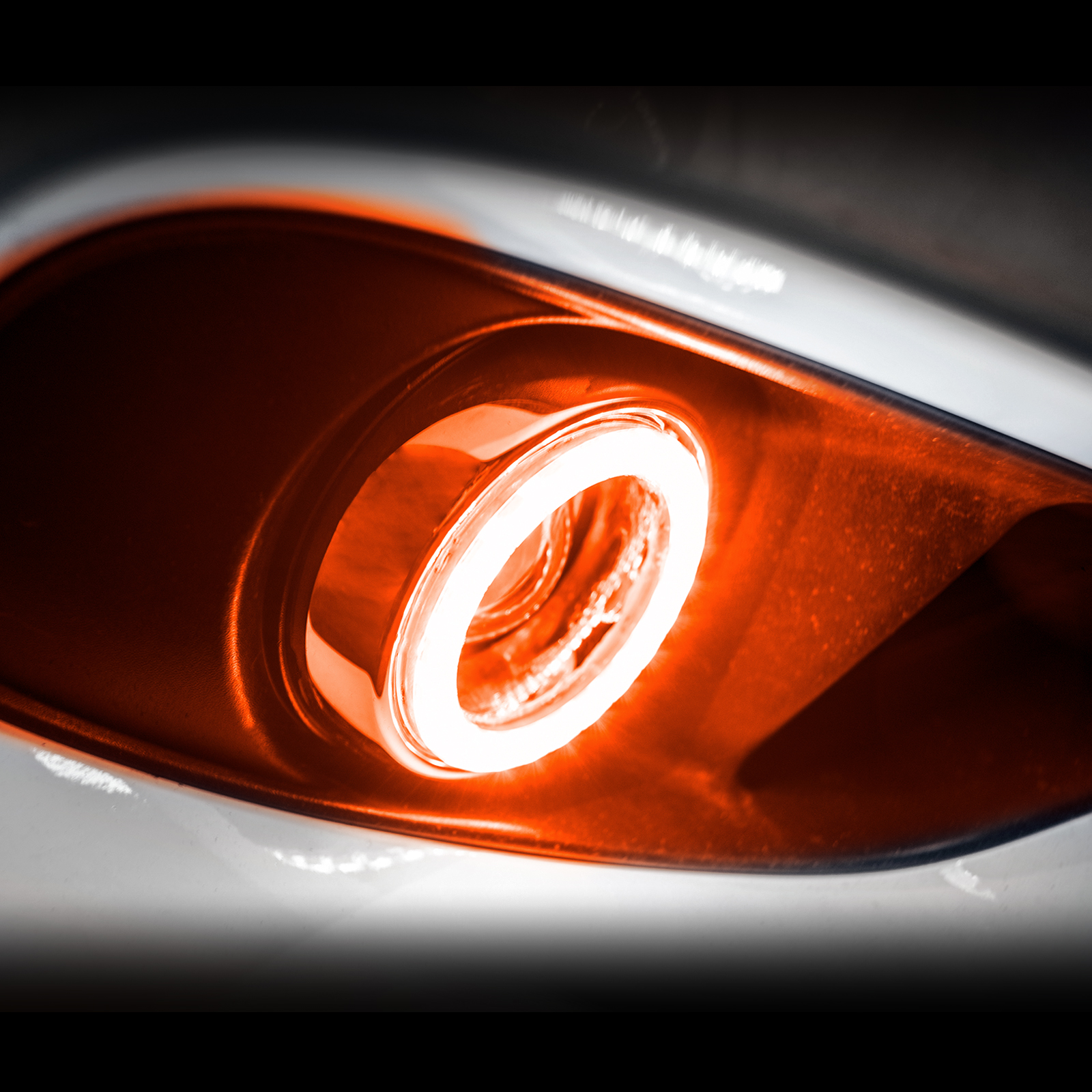 1235-005 - Ford Mustang 2015-2018 ORACLE WP LED Projector Fog Halo Kit